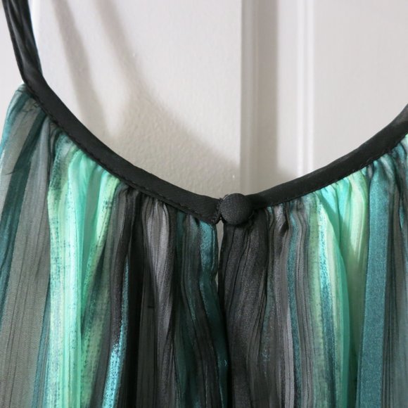 Blue Green Blue/Green Stripped Cas - Picture 5 of 9